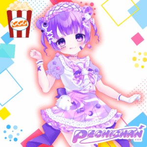 【推し味はどれ？ポップコーンコラボ】ぺちちゃん